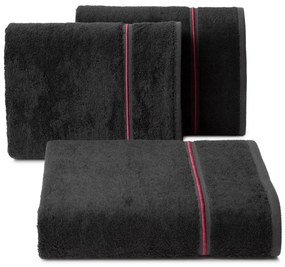 BAMBUSOVÝ UTERÁK BAMBO6 50X90 CM ČIERNA