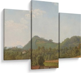 Obraz - Simon Denis, View Near Naples, reprodukcia (90x60 cm)