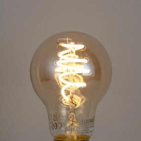 Sada 5 ks Inteligentná stmievateľná LED žiarovka E27 A60 Jantárová 4,9 W 320 lm 2500 K