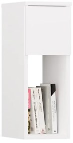 Noční stolek Galax 1S 20 cm bílý