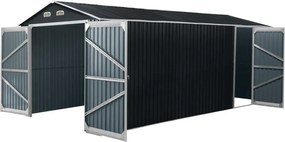 Záhradný domček / garáž Avenberg 6.02 x 3 m ANTRACIT CG-K2010-B