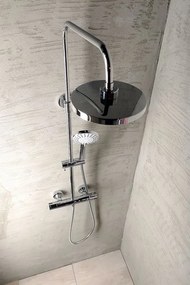 Aqualine Aqualine, LIGA sprchový stĺp s termostatickou batériou, chróm, SL533