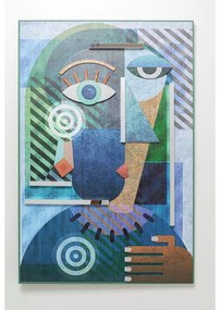 Geometric Woman obraz viacfarebný 100x150 cm