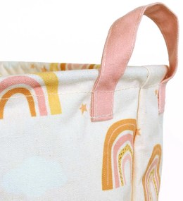 A Little Lovely Company - úložný kôš na hračky - dúha