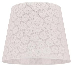 Duolla - Tienidlo k stojací lampě CLASSIC L E27 pr. 38 cm biela DU8486