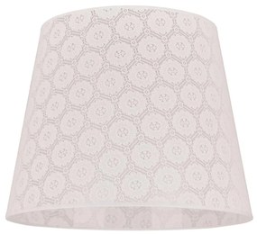 Duolla - Tienidlo k stojací lampě CLASSIC L E27 pr. 38 cm biela
