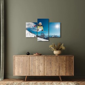 Obraz - Snowboardista (90x60 cm)