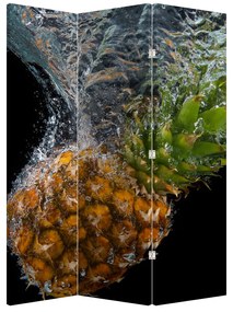 Paraván - Ananás vo vode (126x170 cm)