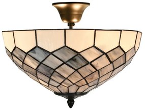 Stropné svietidlo Tiffany HEKA Ø41