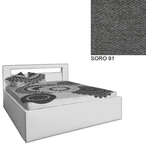 AVA LERYN 180x200 Varianta: MONOLITH 85