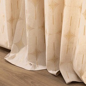 Béžový záves 140x240 cm Ondine – douceur d'intérieur