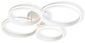 Top Light - LED Stmievateľný prisadený luster OLYMP LED/65W/230V guľatý biela + DO