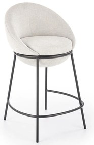 Barová Stolička H118 béžová/čierna