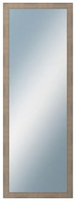DANTIK - Zrkadlo v rámu, rozmer s rámom 50x140 cm z lišty ANDRÉ veľká bronz (3159)