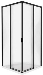 Sprchový kút štvorcový Eter 90x90x190 black