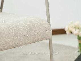 Relaxačné kreslo Elesenta (dub + béžová). Akcia -16%. Vlastná spoľahlivá doprava až k Vám domov. 1135688