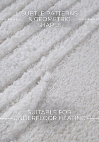 Kusový koberec Gallery 106089 Cream z kolekcie Elle, 200x280, biela, obývacia izba, ELLE Decoration