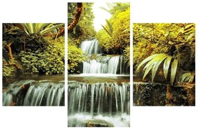Obraz indonézskych vodopádov (90x60 cm)
