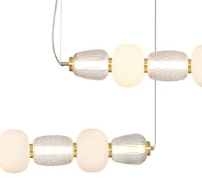 LED Luster na lanku CARO LED/42W/230V zlatá