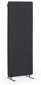 Akustický paraván, deliaca stena 160 x 60 cm, 3 ks v balení, 100% polyester, spojiteľná na zips, grafit
