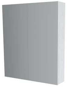 Mereo, Mereo Kúpeľňová zrkadlová skrinka 60 cm, galerka, 2 x dvierka, Multidecor, Pino Aurélio, MER-CN798G62PINO