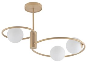 Luster na tyči AQUA 3xG9/12W/230V zlatá