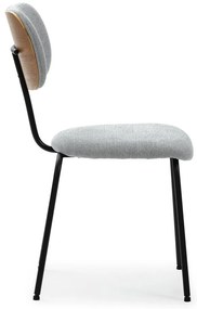 Svetlosivé jedálenské stoličky v súprave 4 ks Dash – Marckeric