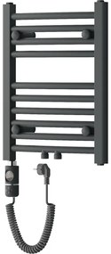 Mexen Ares, elektrické vykurovacie teleso 500 x 400 mm, 300 W, antracitová, W102-0500-400-2300-66