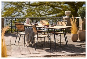 Modrá deka z recyklovanej bavlny 130x180 cm Izmir – House Nordic