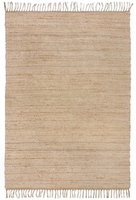 Flair Rugs koberce Kusový koberec Levi Chenille Jute Natural - 60x110 cm