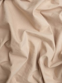 Jersey plachta s lycrou Deluxe 160 × 200 cm – béžová