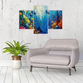 Obraz - Maľba podmorského sveta (90x60 cm)