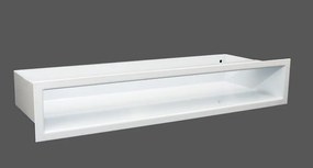 Mriežka LUFT 40x6 cm biela