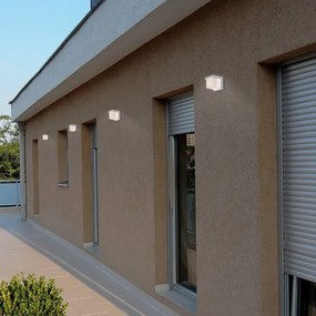 Rabalux 77096 - LED Vonkajšie nástenné svietidlo ANDELLE LED/10W/230V IP54 biela