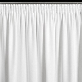 ZÁVES NA PÁSKE ERIS 140X270 CM BIELA