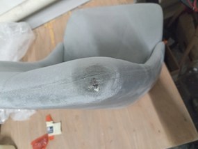 AKCIA Svetlosivá zamatová jedálenská stolička IMOLA II. akosť