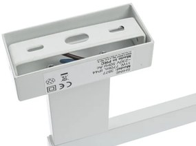 LED kúpeľňové nástenné svietidlo SHINE LED/11W/230V 45 cm IP44 biela