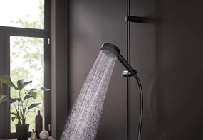 Hansgrohe Pulsify Select S, ručná sprcha 105 3jet Relaxation EcoSmart, čierna matná, HAN-24111670
