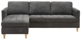 Tmavosivá rohová pohovka Firenze – House Nordic