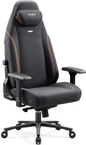 Herné kreslo Normal Size, ľahké, čierne: Diablo X-Eye 2.0 Soft Black