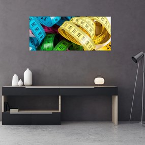 Obraz farebných metrov (120x50 cm)