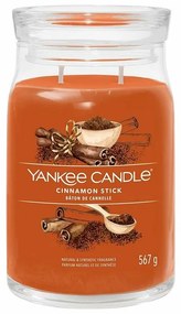 Yankee Candle vonná sviečka Signature v skle veľká Cinnamon Stick, 567 g