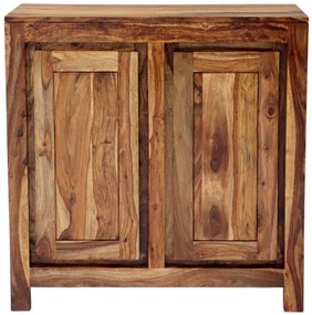 furniture-nabytek.cz - Rustikálna komoda z masívneho palisandru 90x90x45