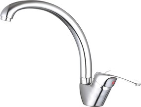 Kuchinox Inga, stojanková drezová batéria s F-výtokom, chrómová, LAV-BKN_067D