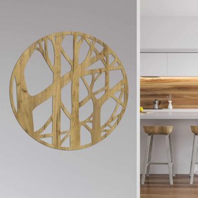 SENTOP | Dizajnová drevená dekorácia  kvetinový ornament | SENTOP HDF0376