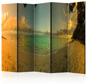 Artgeist Paraván - Sunset in Tahiti II [Room Dividers]