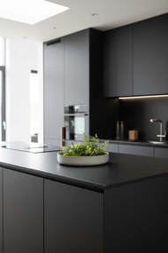 Dekoračná miska ORYVEN, sklolaminát, priemer 30 cm, beton design