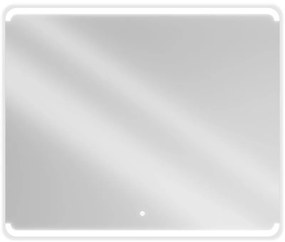 Mexen Nida, LED kúpeľňové zrkadlo s podsvietením 120x100 cm, 6000K, ochrana proti zahmlievaniu, 9806-120-100-611-00