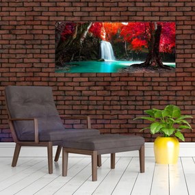 Obraz - Vodopád (120x50 cm)