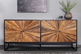 Luxusná komoda z masívu Manala Mango Teak 177cm